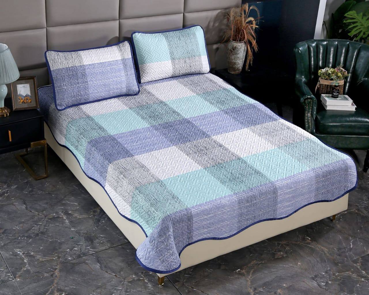 A set of quality warm bedcovers