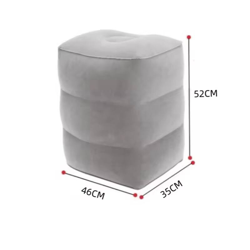 Inflatable poofs /foot rest stool.
