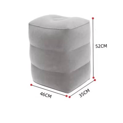 Inflatable poofs /foot rest stool.