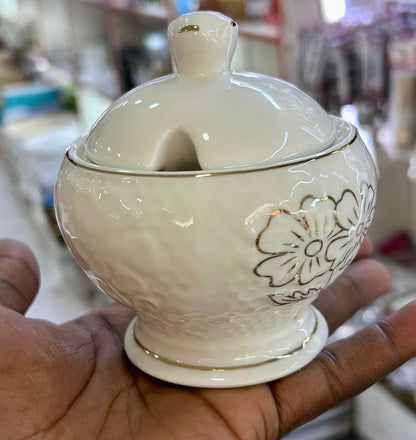 Ceramic sugar dishes