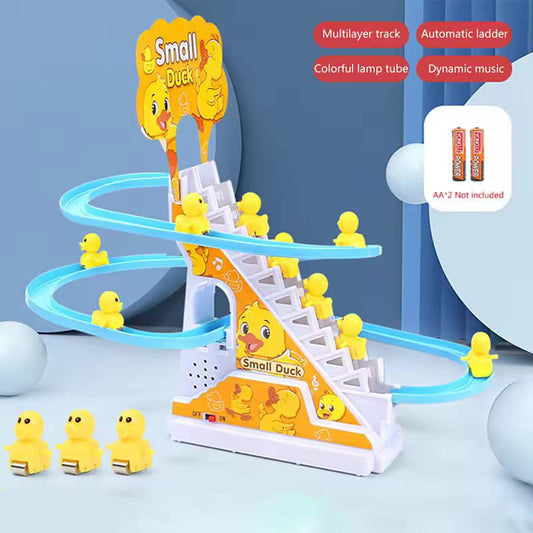 Small Duck Climbed Stairs Toy