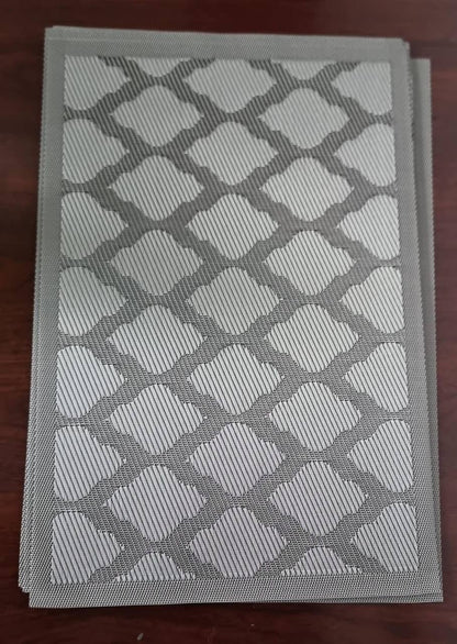 Woven PVC TABLE  MATs