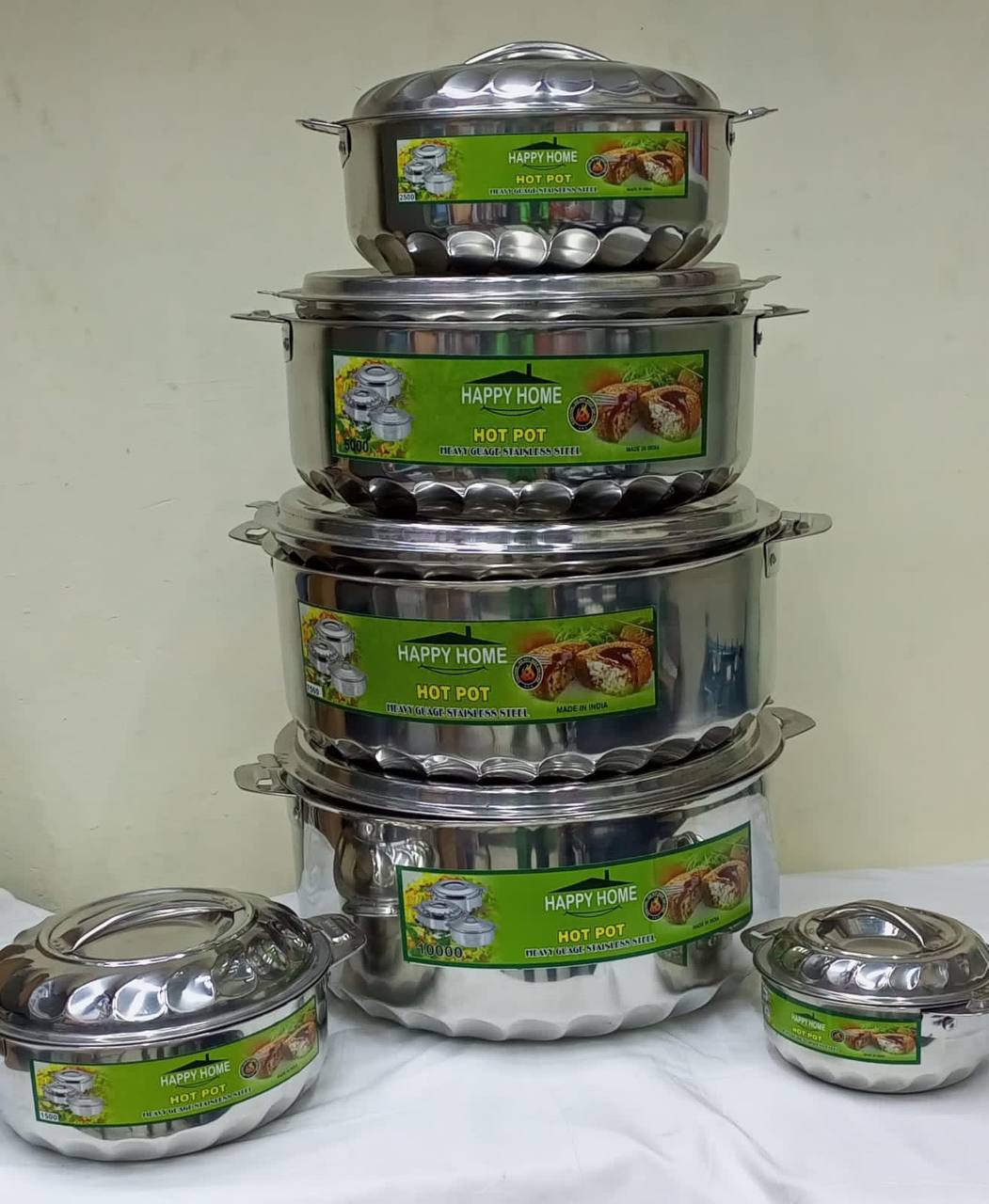 Happy Home 6 pcs Hotpots