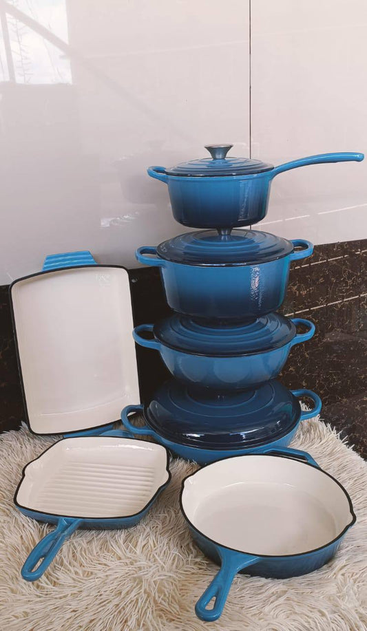 Original Enamel Cast iron cooking pots