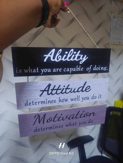 Inspirational wall Decor