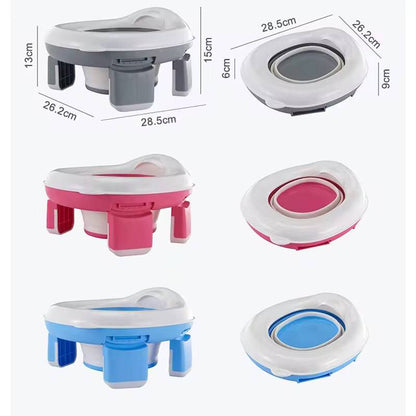 Foldable portable traininig potty