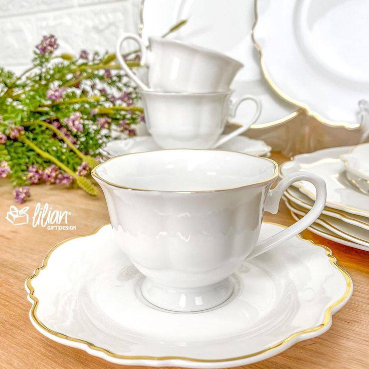 12pcs European tea set