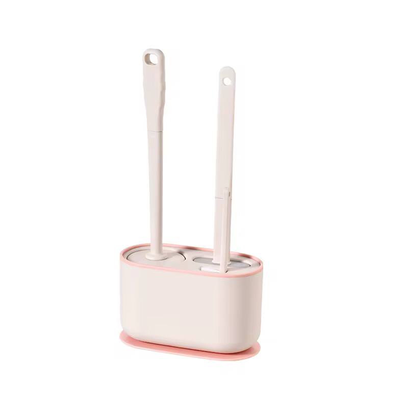 3 in 1 multifunction toilet cleaning brush.