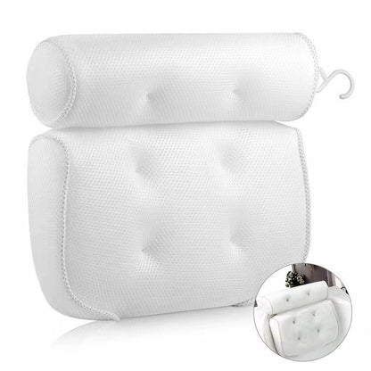 Bath tub Bath pillow size 37x35x10cm 6 silicone suction cups