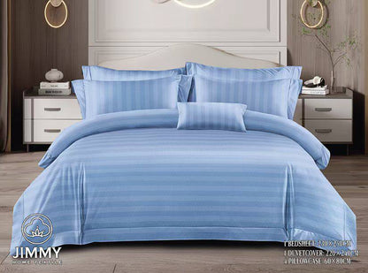 Coloured Floral and  stripped duvet cover Sets