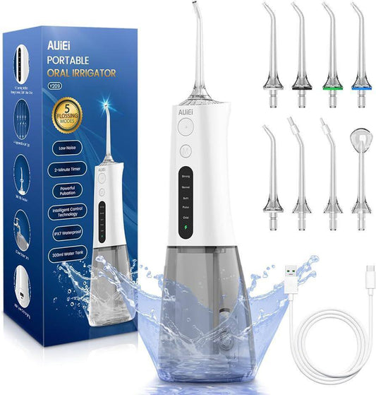 Wireless Water Flosser with accessories