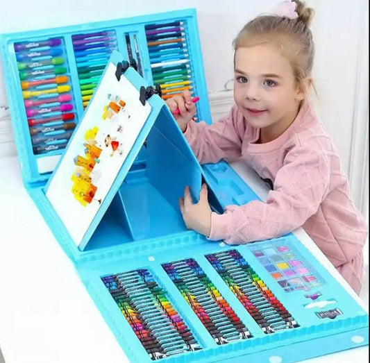 208 piece kids painting set