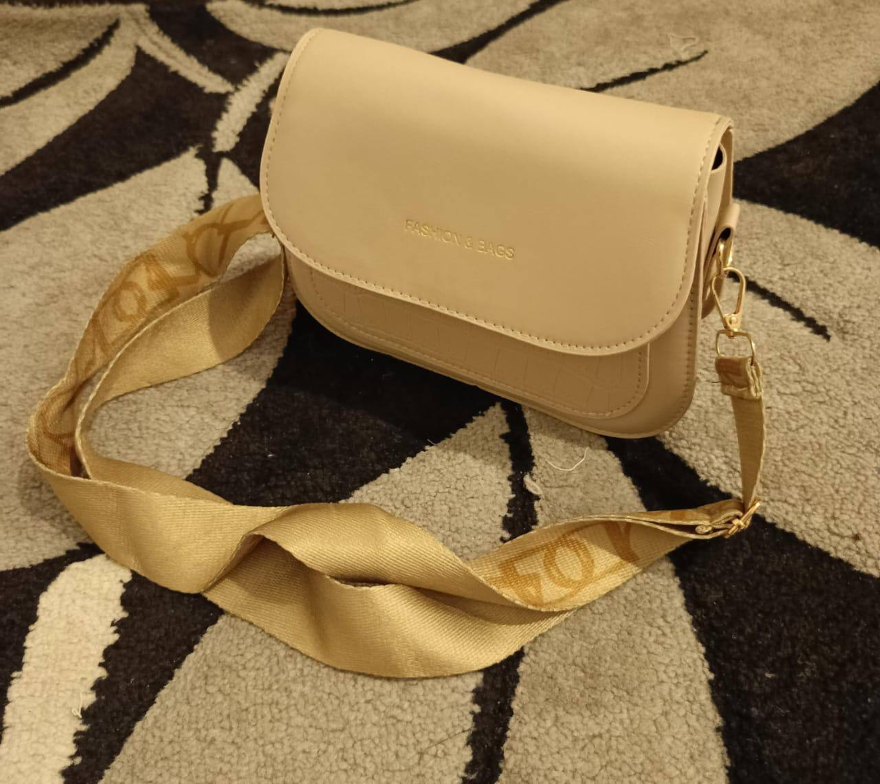 Simple Saddle Sling Bag