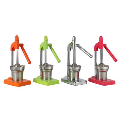 heavy duty Metallic manual citrus juicer stand machine