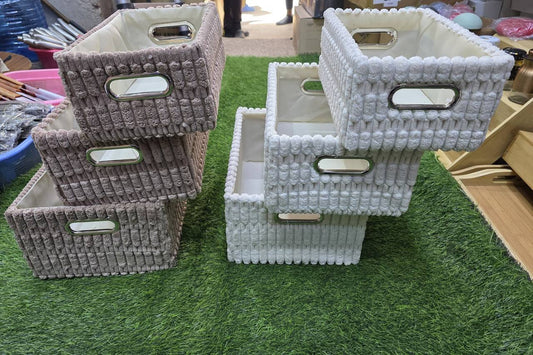 3 in 1 Mulit-purpose Storage Baskets with Handles.