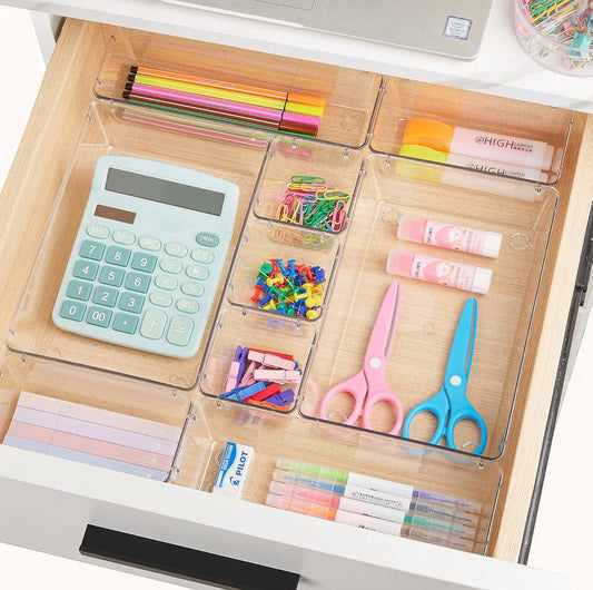 25pcs set drawer organizers