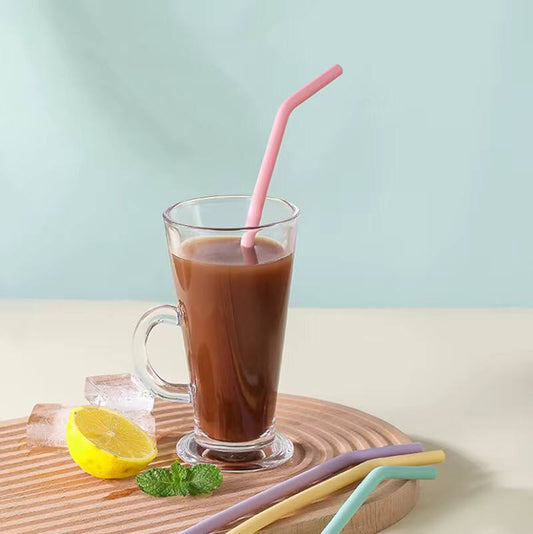 Reusable silicone straws 29cm long enough 
Easy to use & Eco friendly