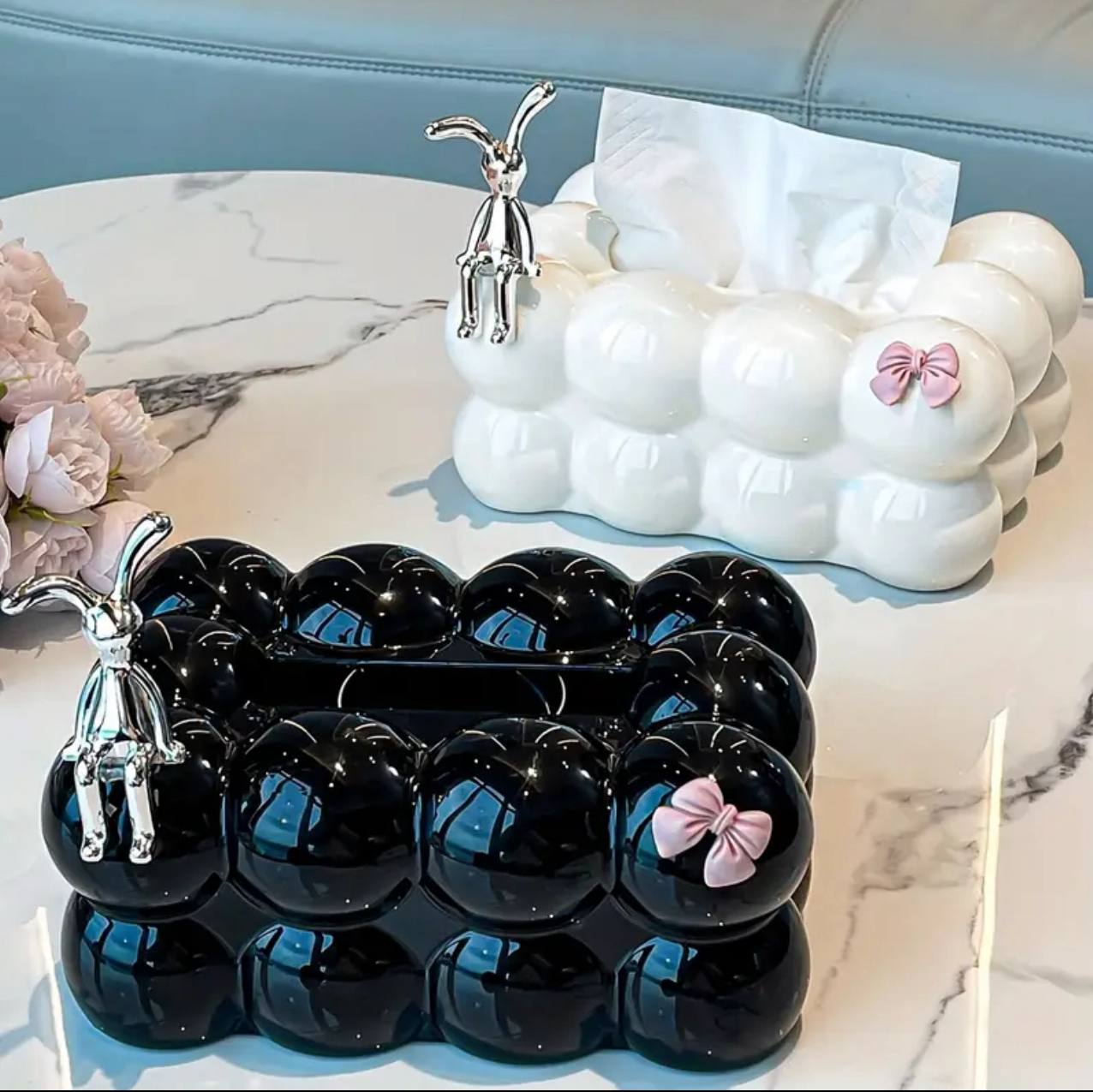 Bubble Tissue Box /Serviette Holder