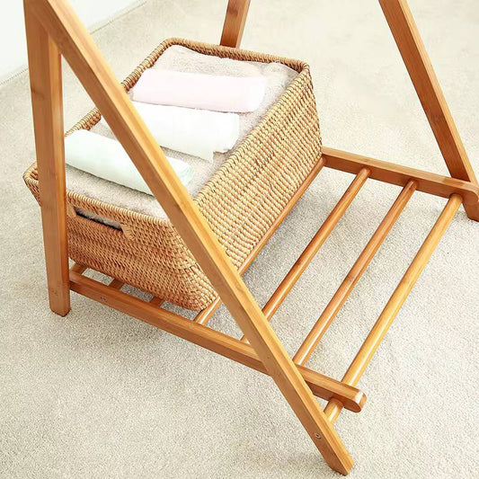 Bamboo cloth hanging rack 
Strong