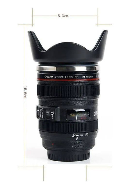 400ml Camera lens Thermocup