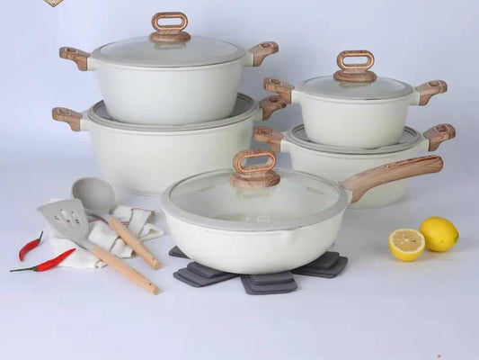DONNOR 15pcs Cookware set