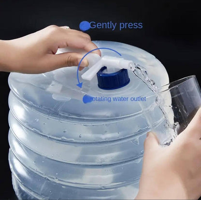 BPA free Portable Folding 10L Collapsible  Water dispenser