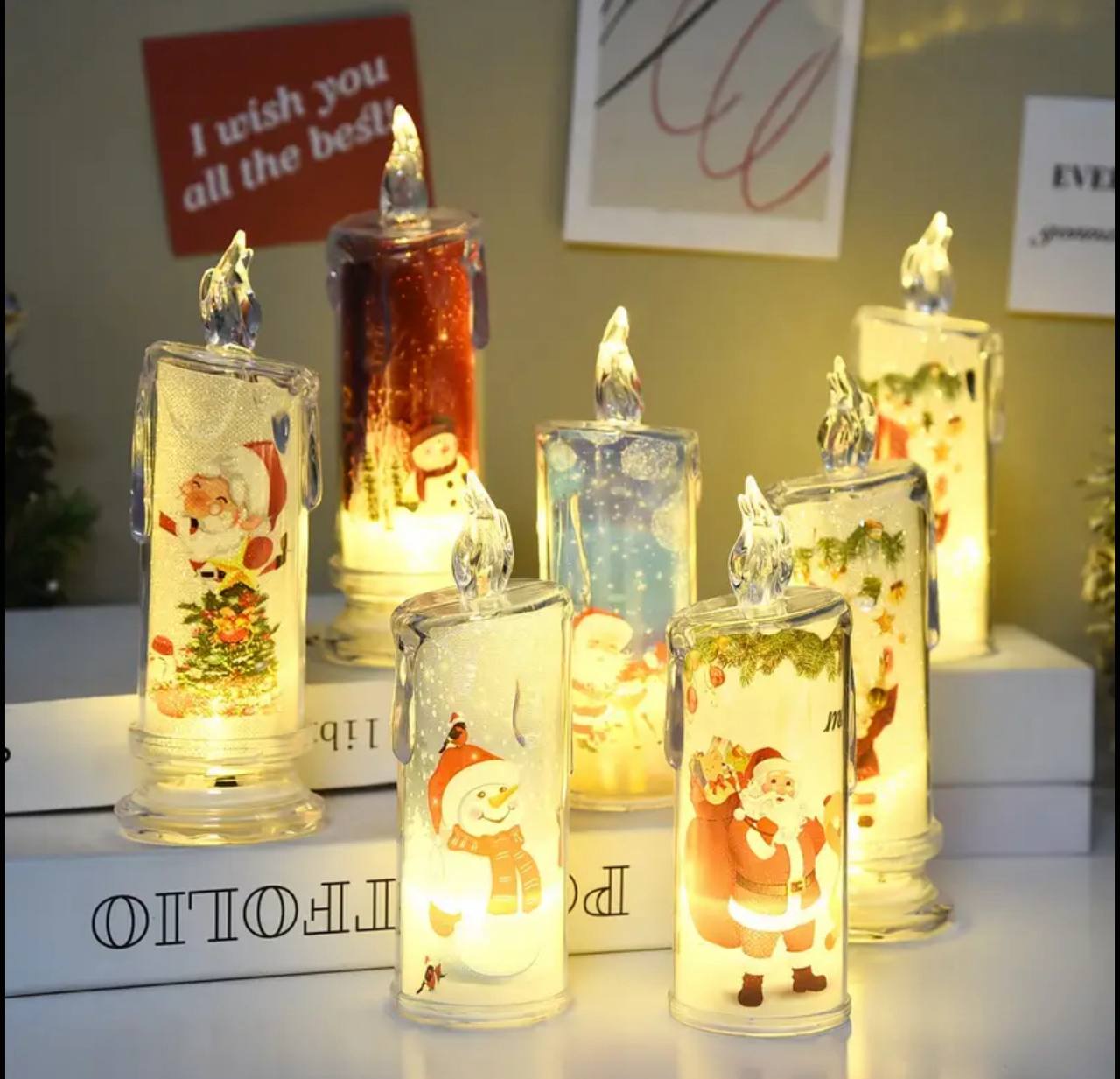 2025 Flameless Electronic Candle