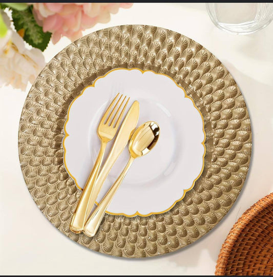 Charger plates