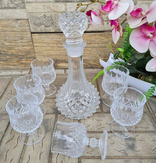*Clear Decanter Set