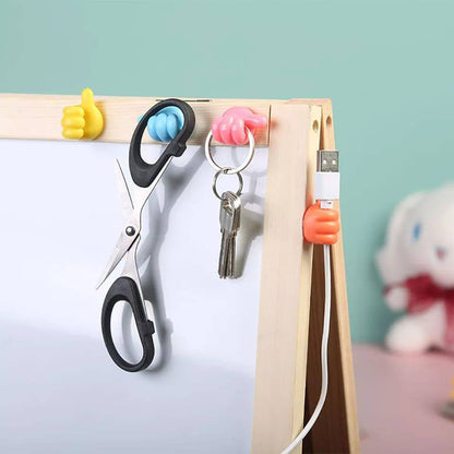 Self adhesive thumb hooks 
5 pieces