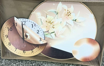 Minimalist wall hanging clock