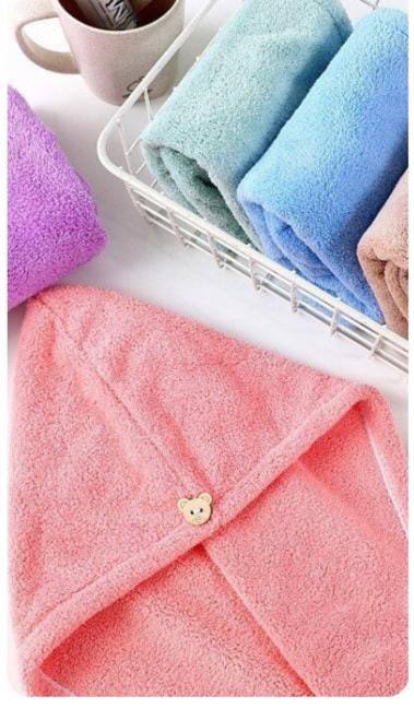 Microfiber hair towel
