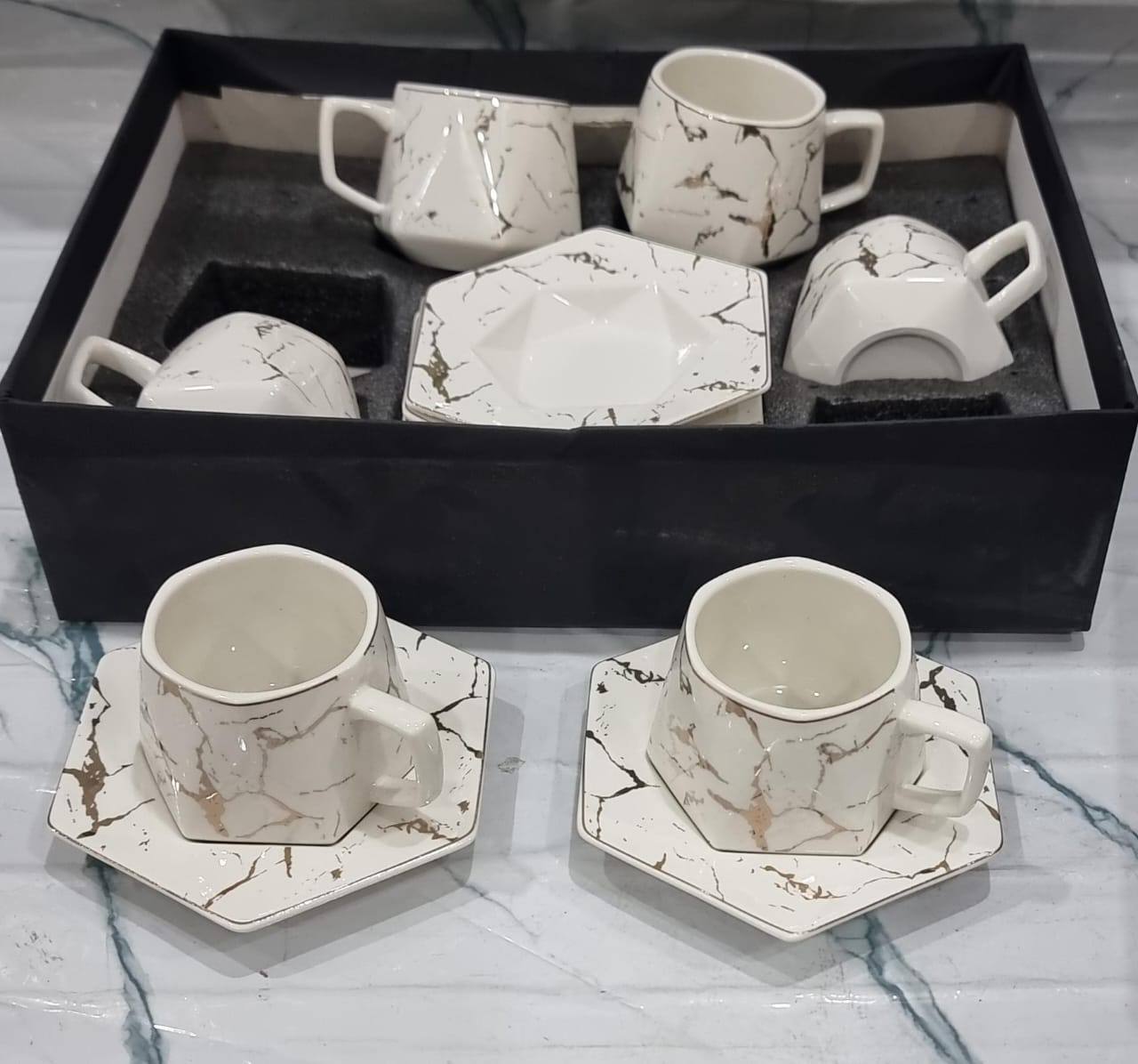 Special 12pc cup saucer in gift box now available in 7 themes