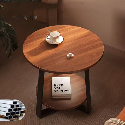 Eye-catching luxury double layered coffe side table