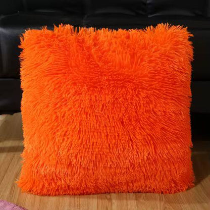 Fiber cushion throw pillows
 18" x 18"