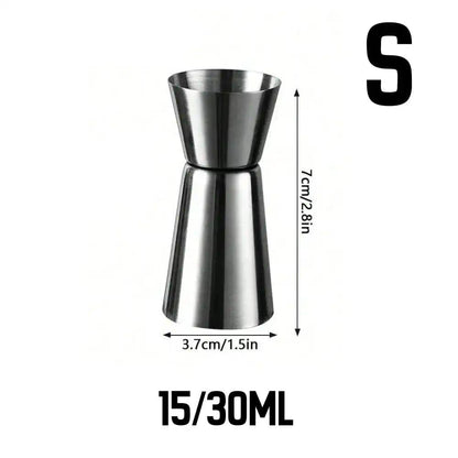 stainless steel double tot, Jigger