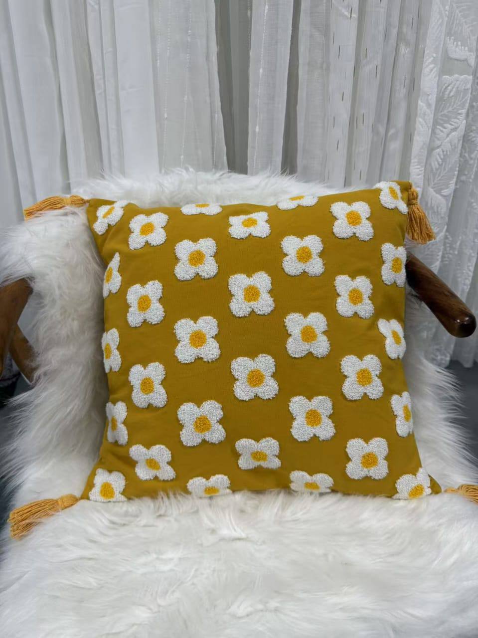 1pc Boho Throw Pillow Covers