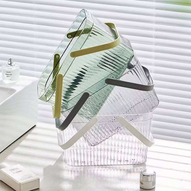 Transparent Bathroom Drain Basket