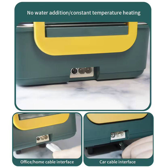 3 compartment electric lunch  boxl