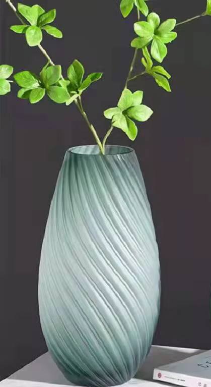 Nordic glass flower vase
