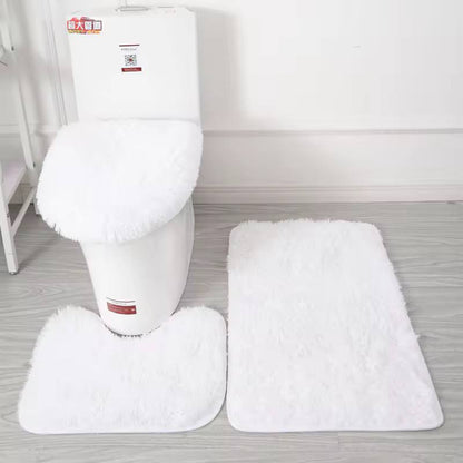 Fluffy 3 in 1 high quality toilet mats
