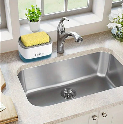 Soap pump &sponge caddy