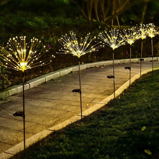 Solar Firework Light /  Outdoor Solar Garden Decorative outburst light