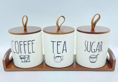 3 pcs set canisters code