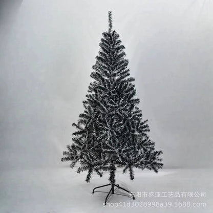 White cypress Christmas trees