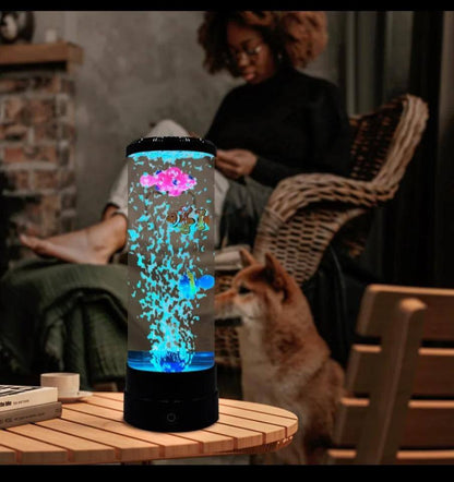 LED Bubble Fish Lamp decor  1.5 liters capacity