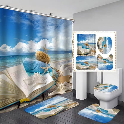 4 Pcs Bathroom set